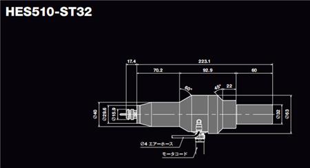 日本NAKANISHI高速主軸HES510ST32噴絲板主軸增速刀柄_副本.jpg