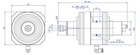 RBZ-40浮動主軸刀柄產(chǎn)品尺寸