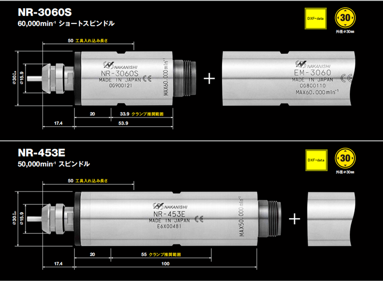 高速主軸NR-3060S